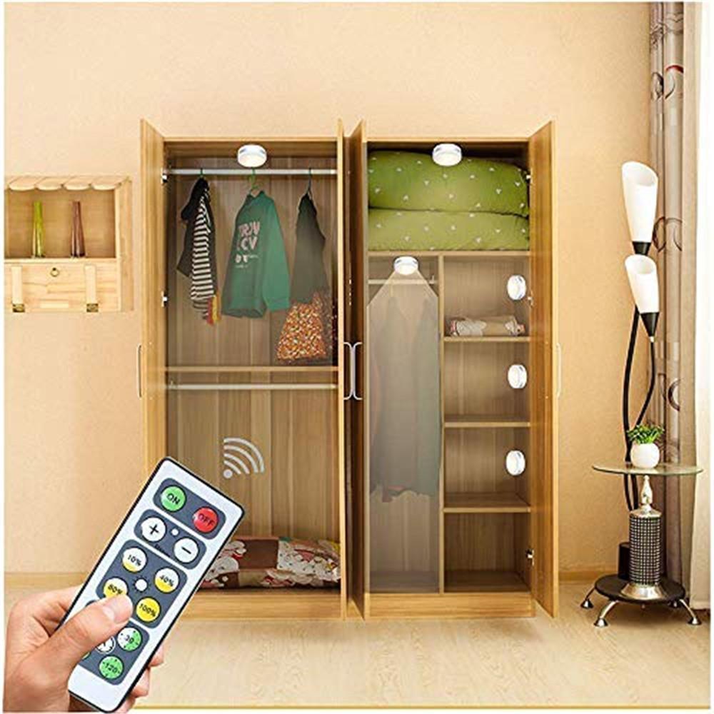 Wireless LED Touch Night Light with Remote Control