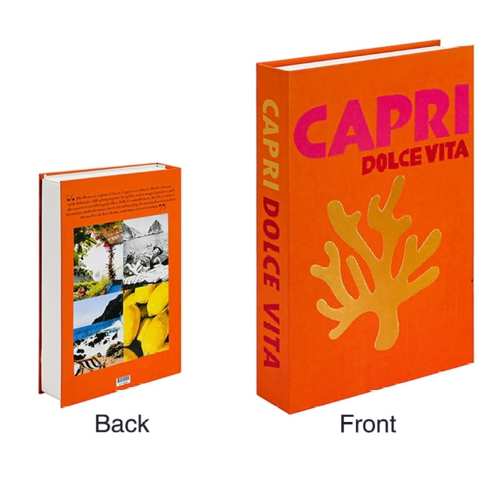 Preppy Decorative Book Box for Home Accent