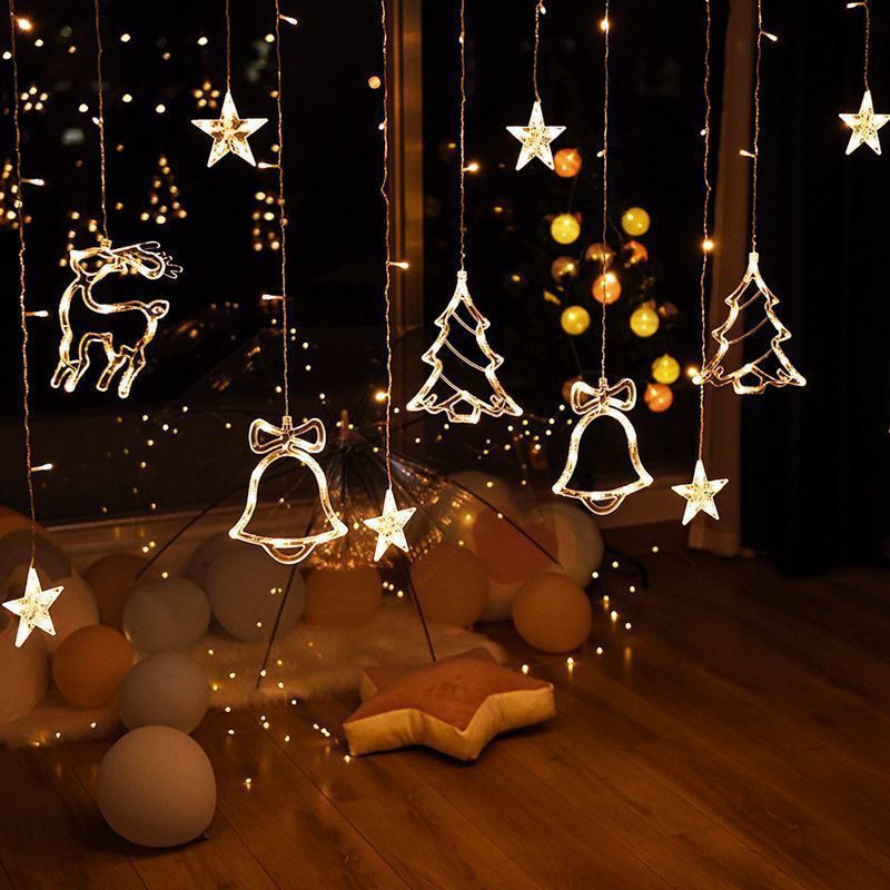 Christmas Pendant Night Light with Remote Control