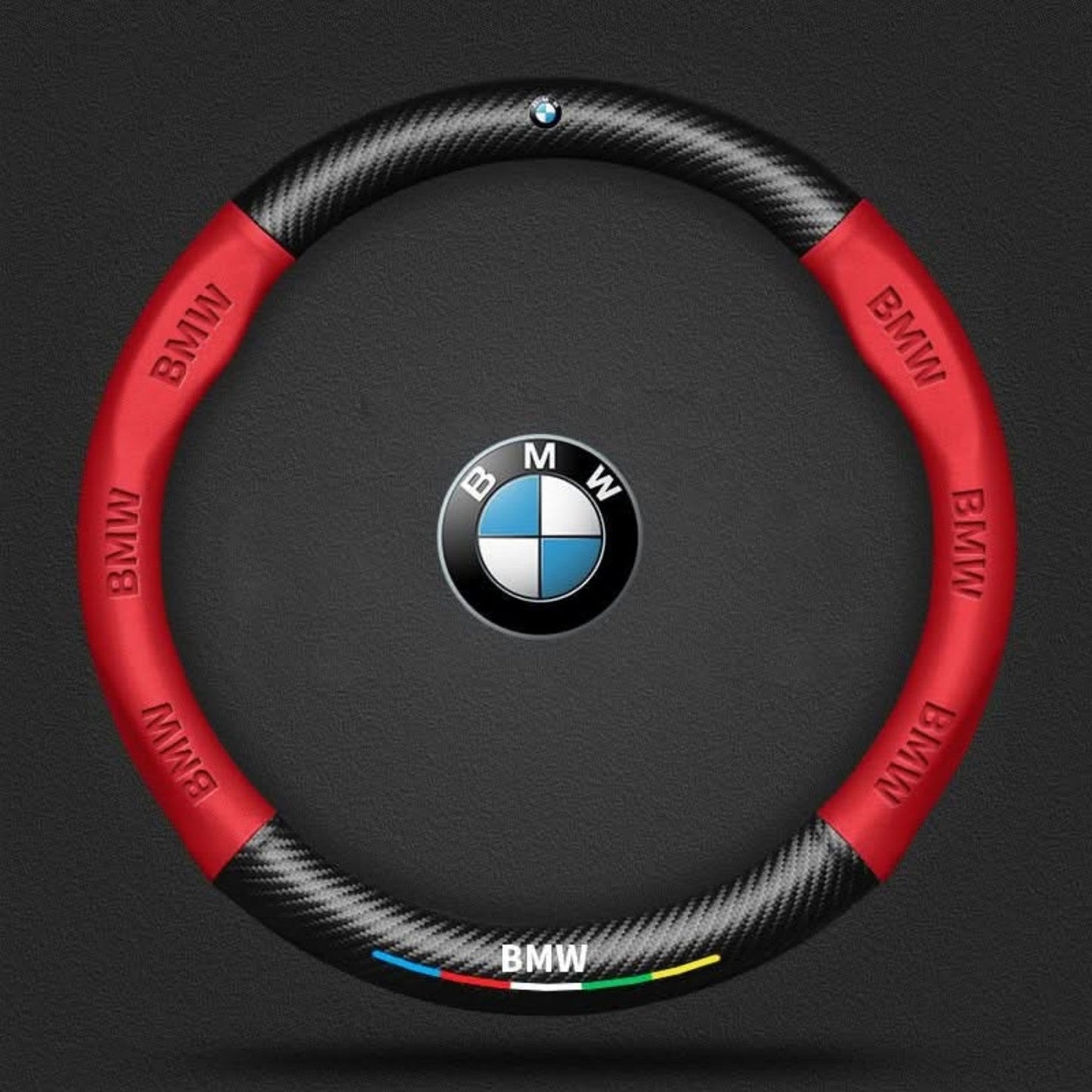 Breathable Anti-Slip Synthetic Leather Steering Wheel Cover