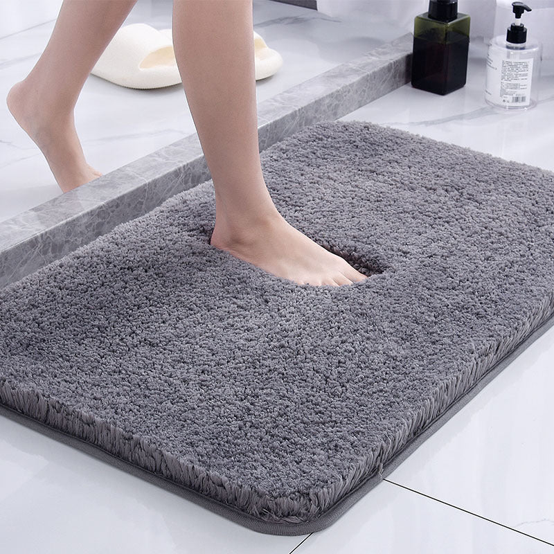 Plush Microfibre Non-Slip Bath Mat
