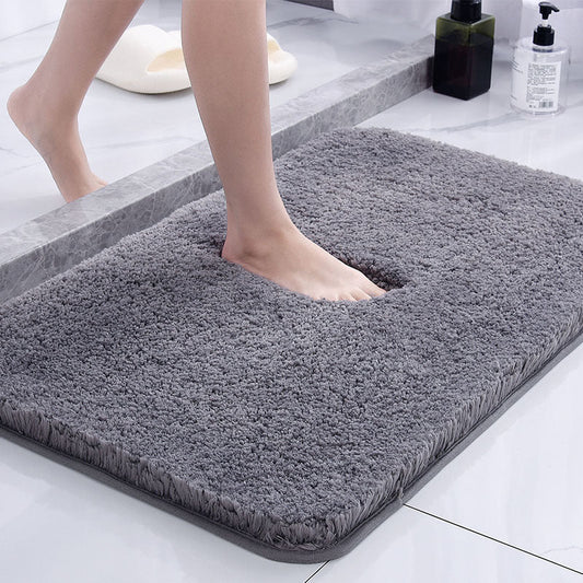 Plush Microfibre Non-Slip Bath Mat