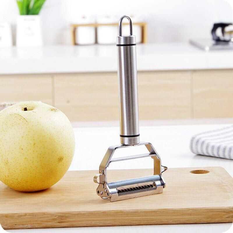 Stainless Steel Multifunctional Vegetable Peeler and Julienne Cutter