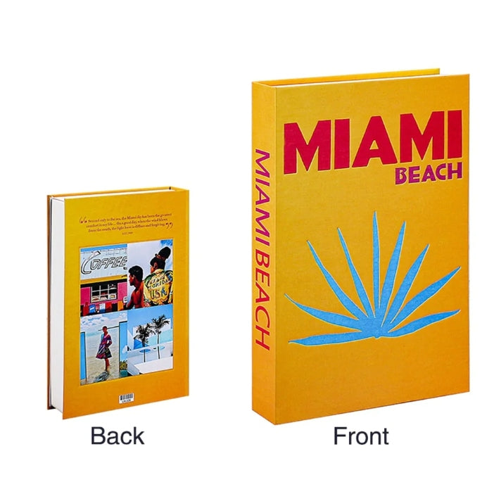 Preppy Decorative Book Box for Home Accent