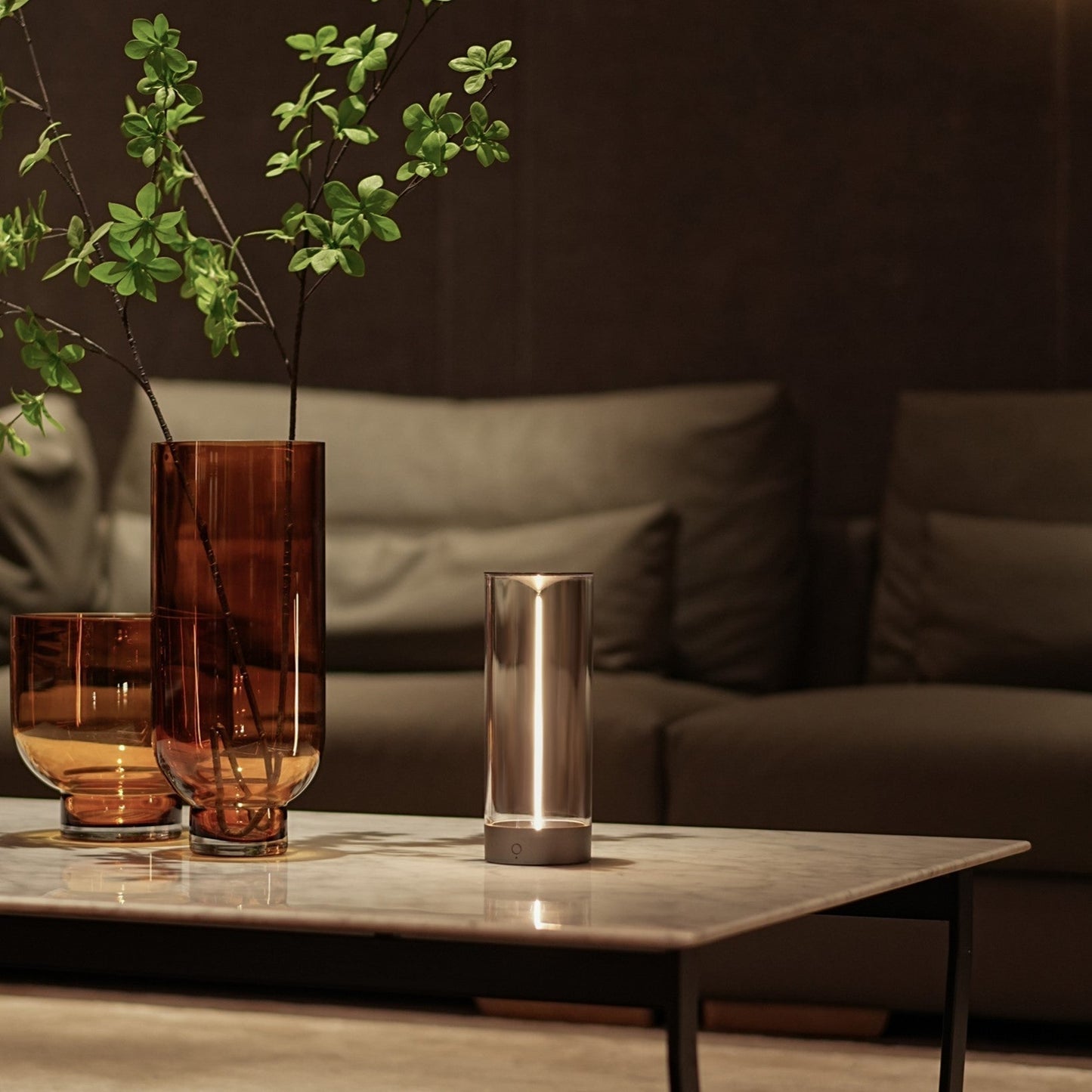 Portable Dimmable LED Lamp with Wireless Design