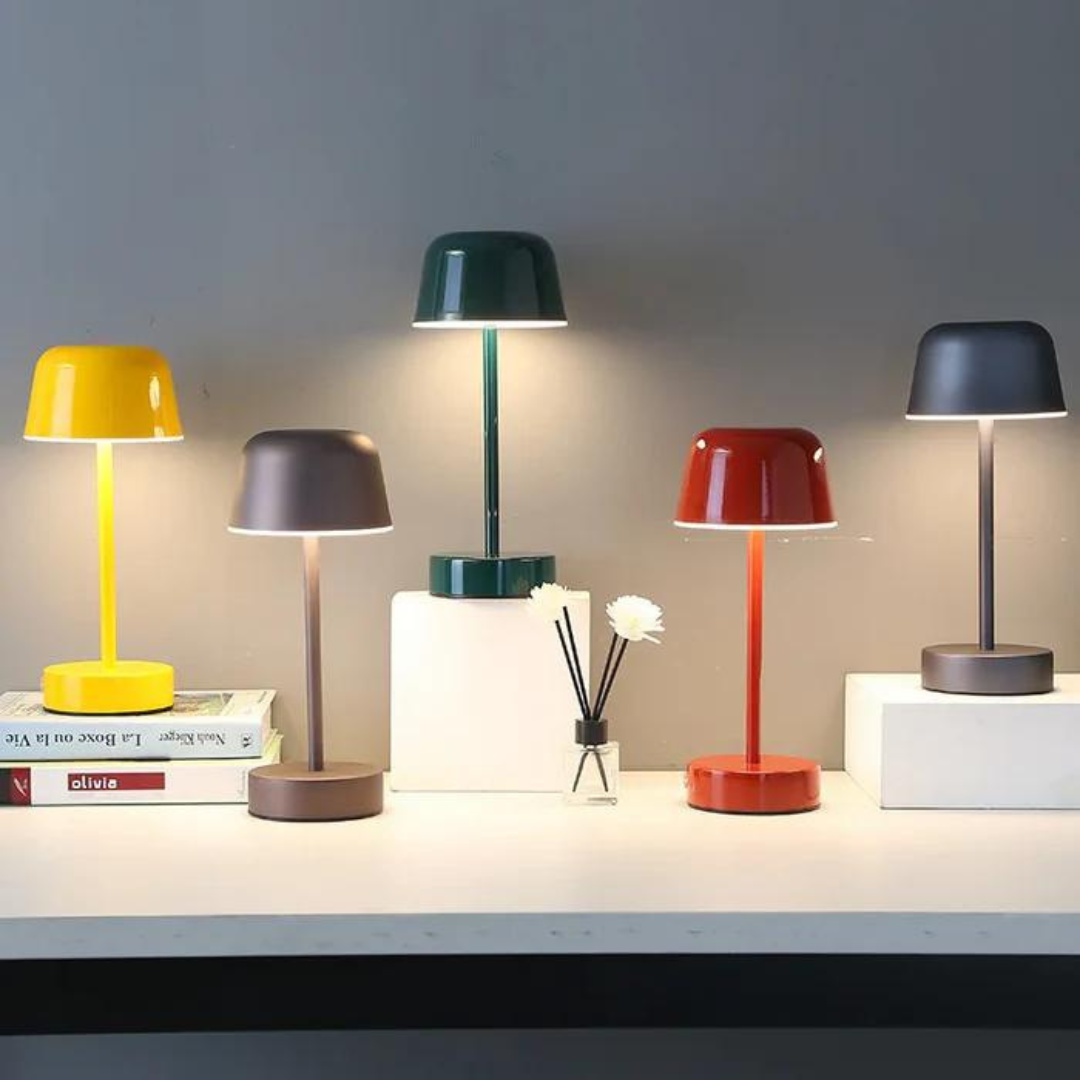 Wireless Adjustable Table Lamp with Chic Design and Eye-Friendly Lighting
