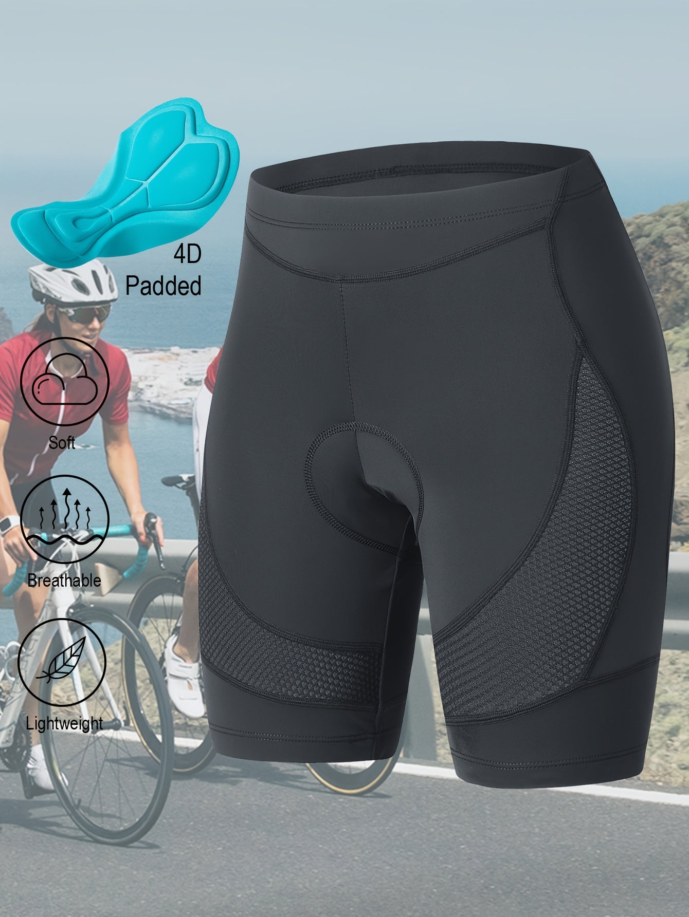 Women's Ergonomic Cycling Pants with Breathable Stretch Fabric