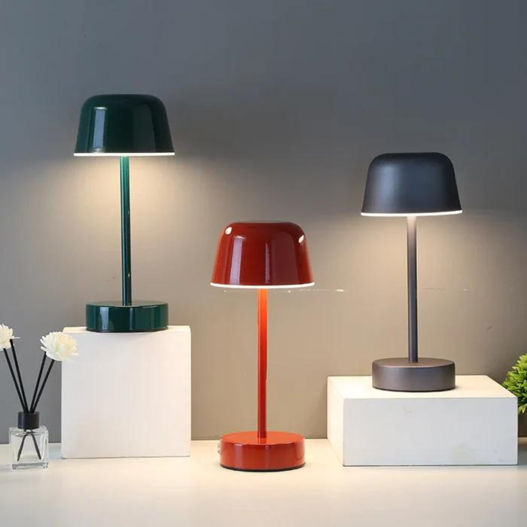 Wireless Adjustable Table Lamp with Chic Design and Eye-Friendly Lighting