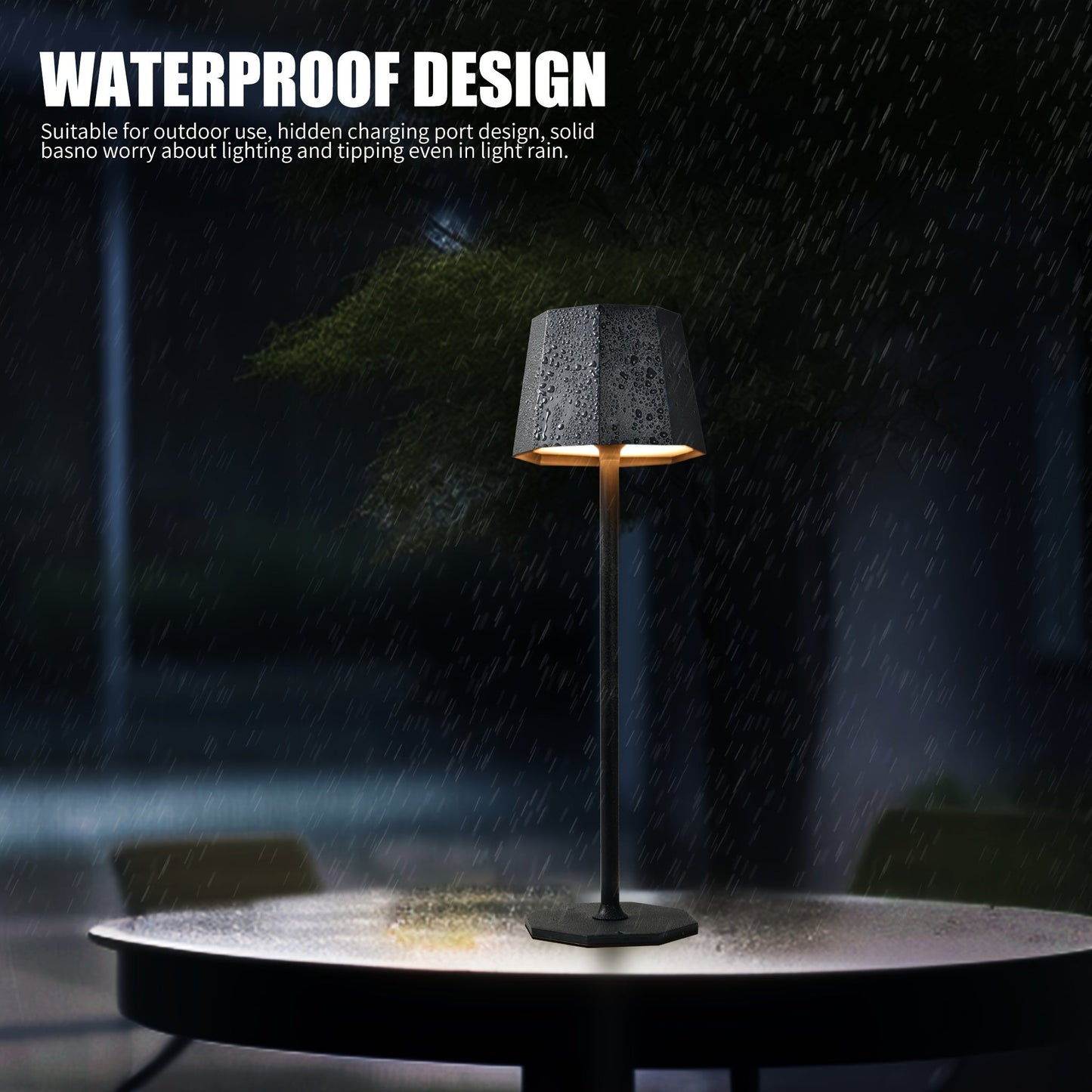 Cordless Battery-Powered Table Lamp Set - Soft Ambient Lighting