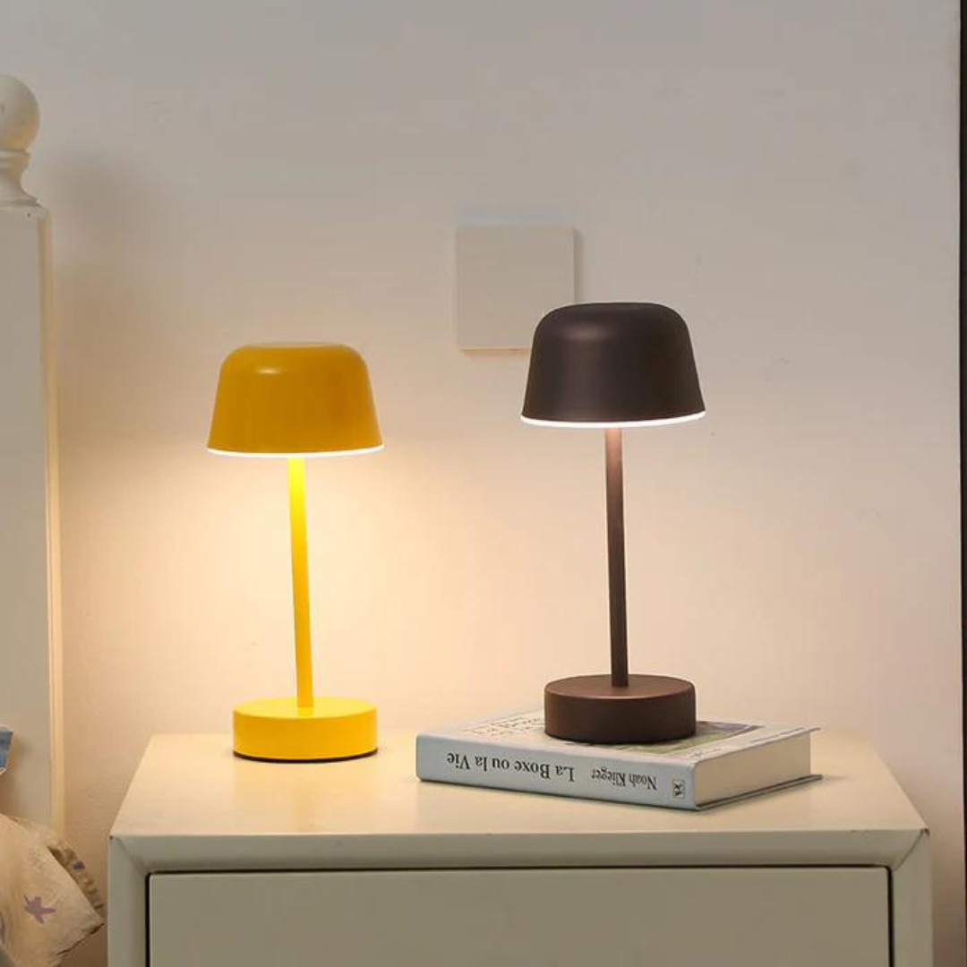 Wireless Adjustable Table Lamp with Chic Design and Eye-Friendly Lighting