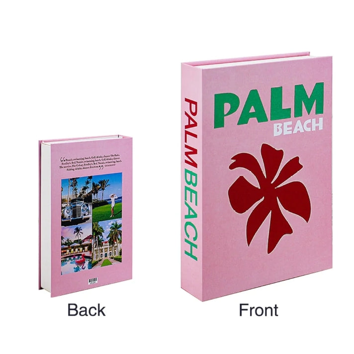Preppy Decorative Book Box for Home Accent