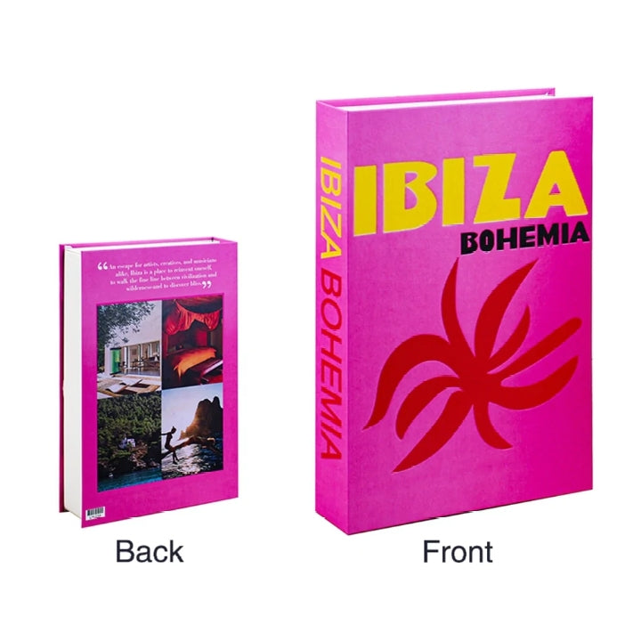 Preppy Decorative Book Box for Home Accent
