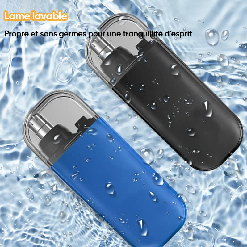 Rechargeable Portable Nose Hair Trimmer with Waterproof Design
