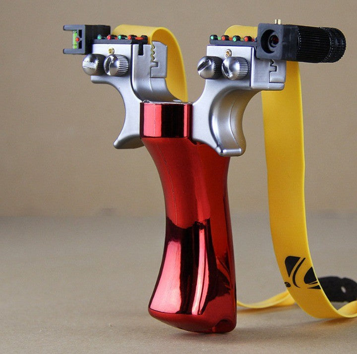 Laser Targeting High-Precision Slingshot