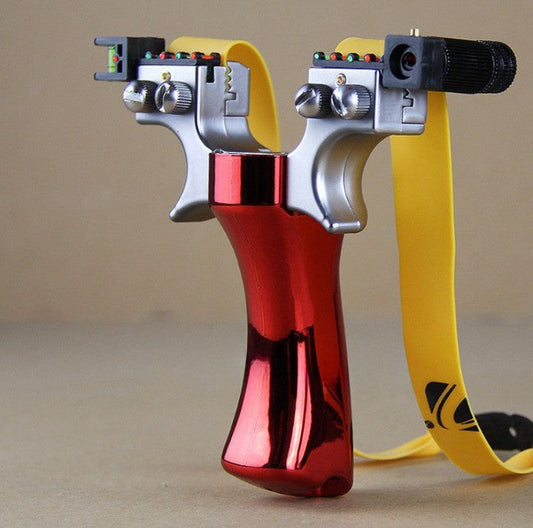 Laser Targeting High-Precision Slingshot
