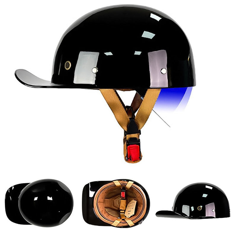 DOT Approved Lightweight Motorcycle Baseball Helmet