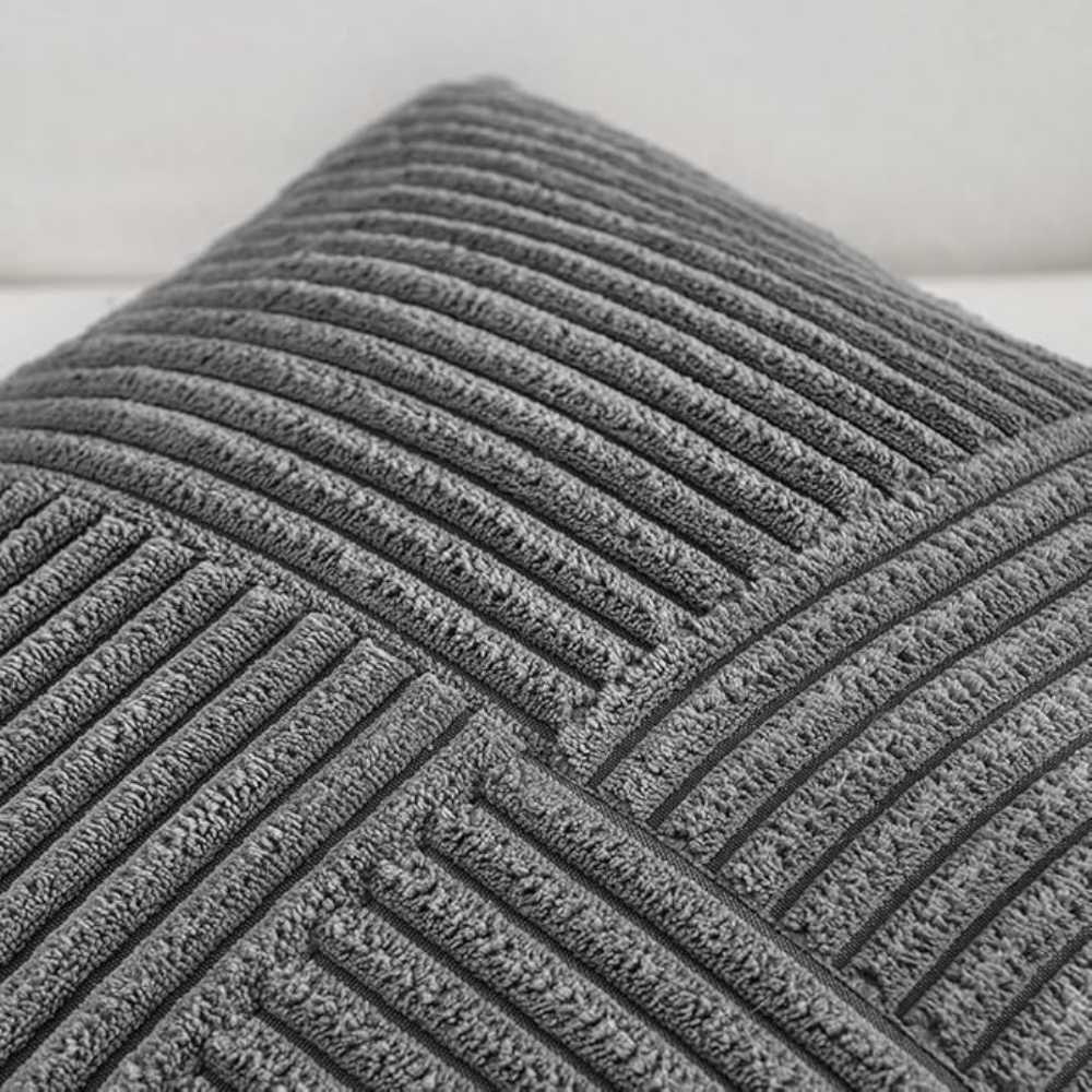 Rustic Soft Corduroy Cushion Cover