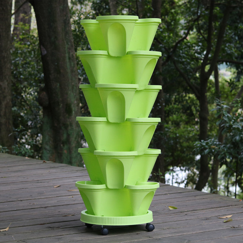 Vertical Garden Planter System - Space-Saving PlantStack