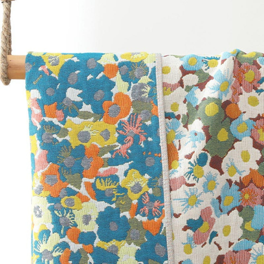 Reversible Cotton Bath Towel for Quick Drying
