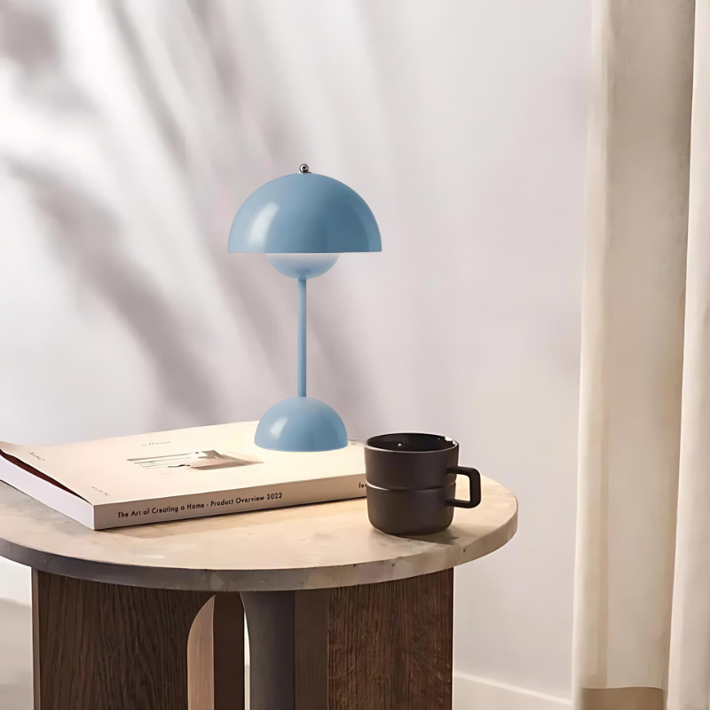 Rechargeable Mushroom Table Lamp with Touch Control