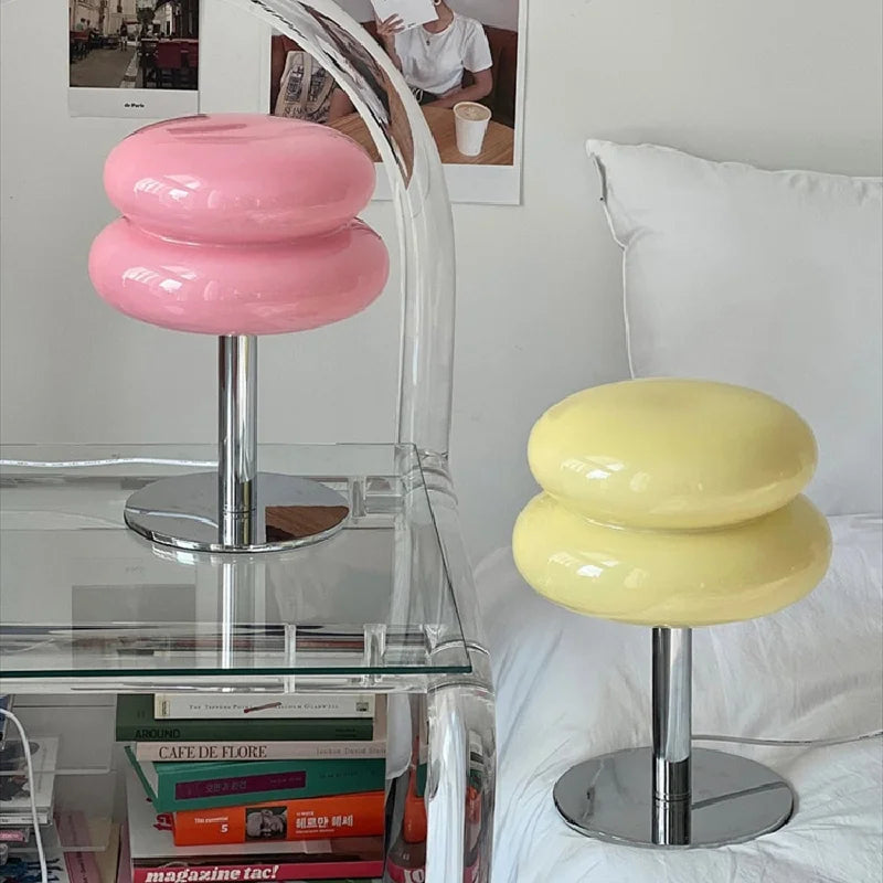 Bauhaus-Inspired Monochrome Table Lamp