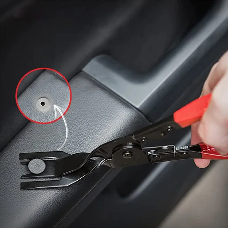 Heavy-Duty Plastic Rivet Pliers with Ergonomic Grip