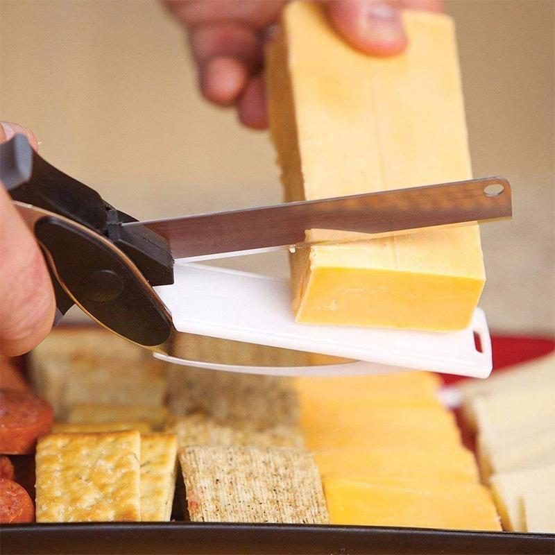 Versatile Stainless Steel Kitchen Scissors with Comfortable Grip