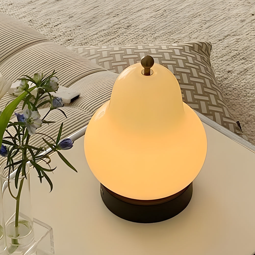 USB Dimmable LED Pear-Shaped Table Lamp