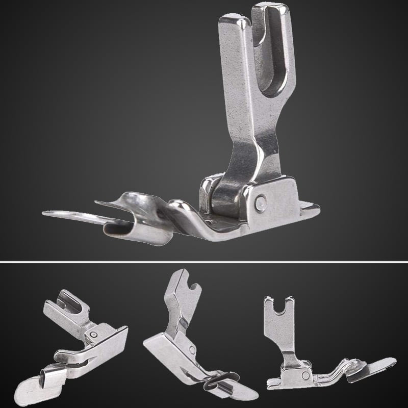 Foldable Sewing Edge Foot for Flat Seam Machines