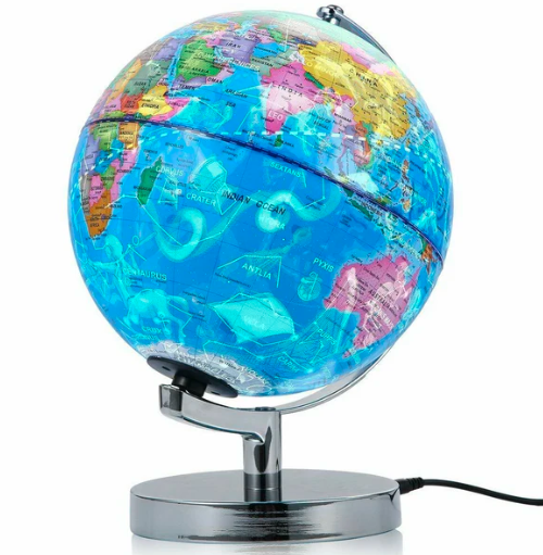 Levitation Globe with LED Constellation Night Light