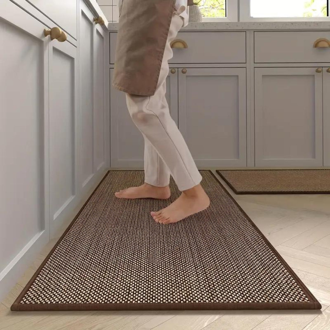Non-Slip Classic Kitchen Mat Set with Comfort Support
