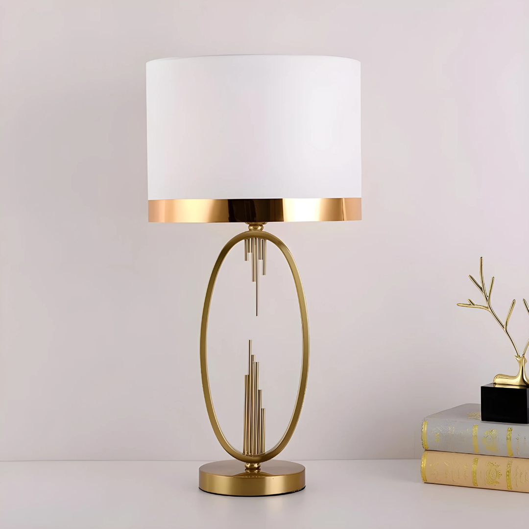 Modern LED Table Lamp with Metal Base
