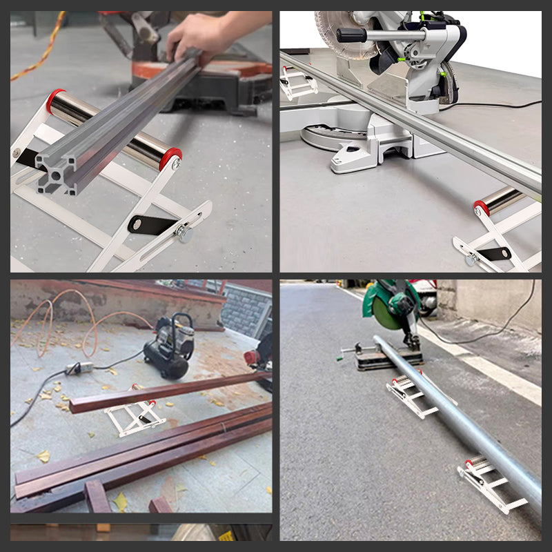 Adjustable Foldable Support Frame for Cutting Machine