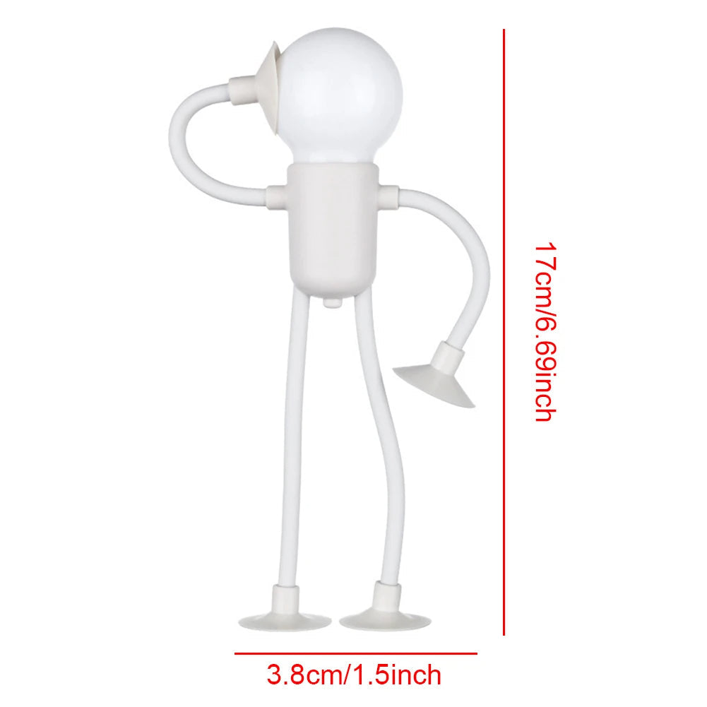Bendable Cartoon Night Light with Suction Cup