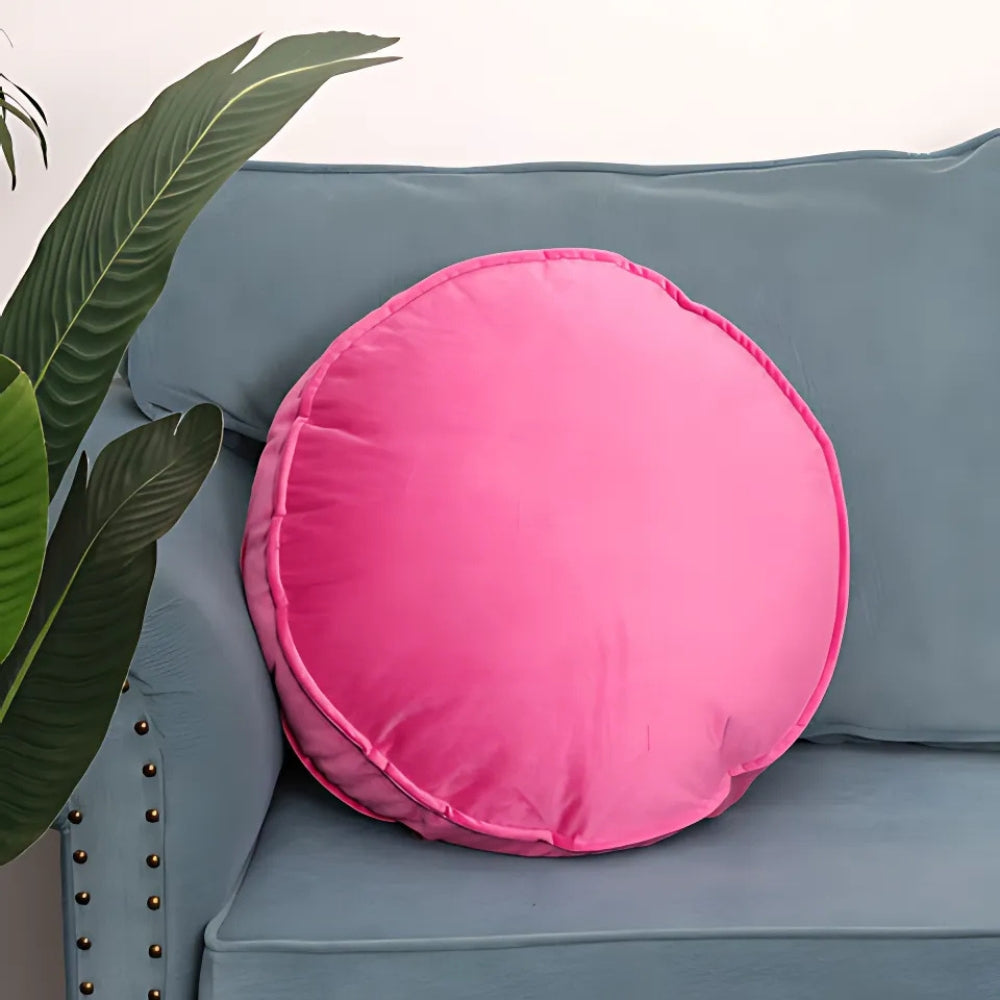 Luxe Velvet Round Cushion 18 Inch