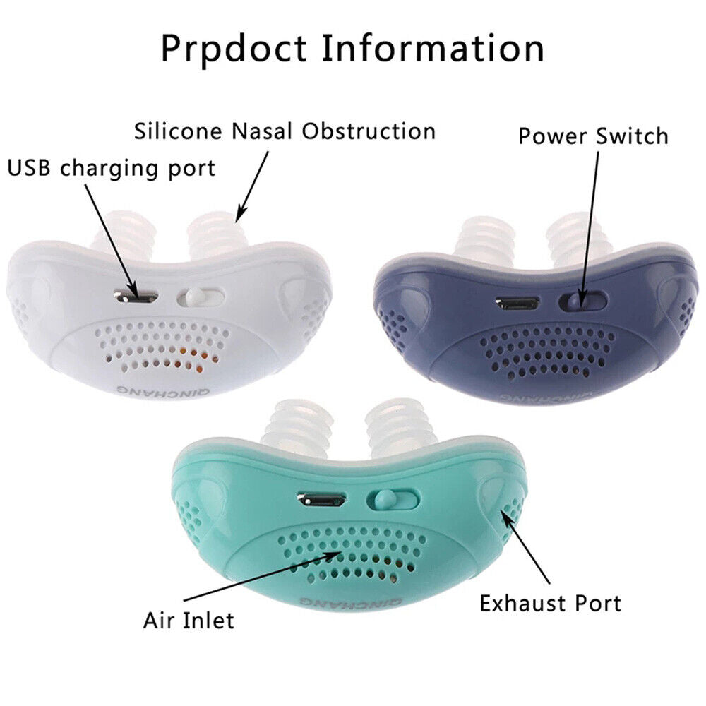 Micro CPAP Sleep Apnea Device - Portable Anti-Snoring Solution