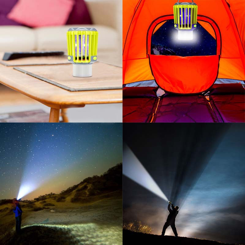 Rechargeable 3-in-1 Mosquito Extermination Lamp