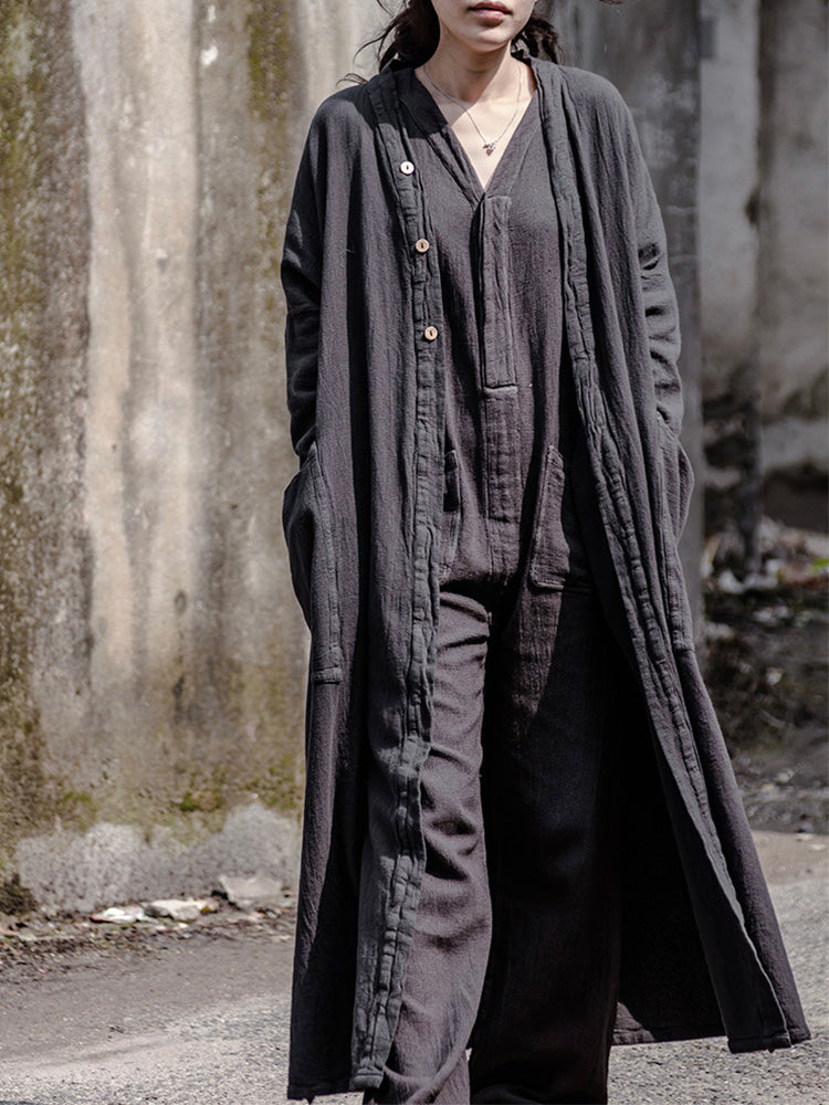 Allena - Relaxed Long Cardigan