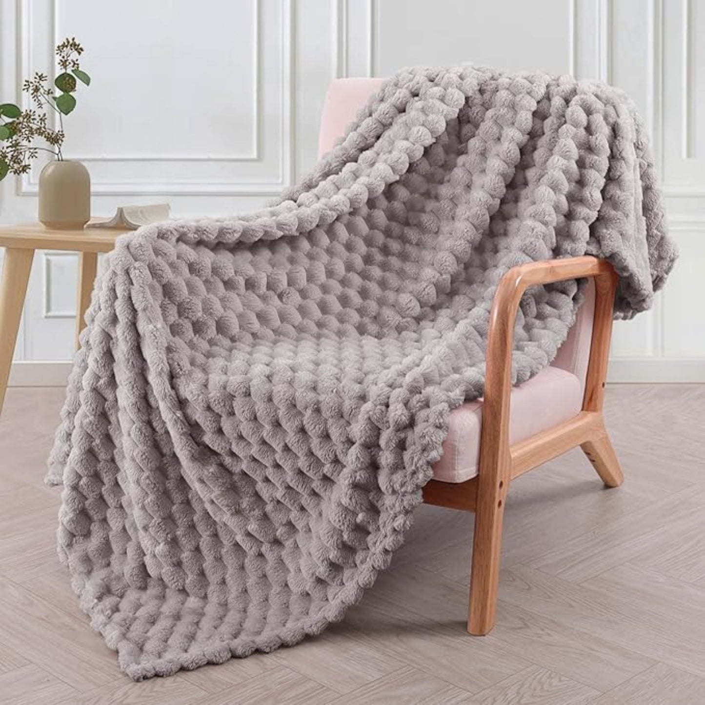 Ultra-Plush Marshmallow Comfort Throw Blanket