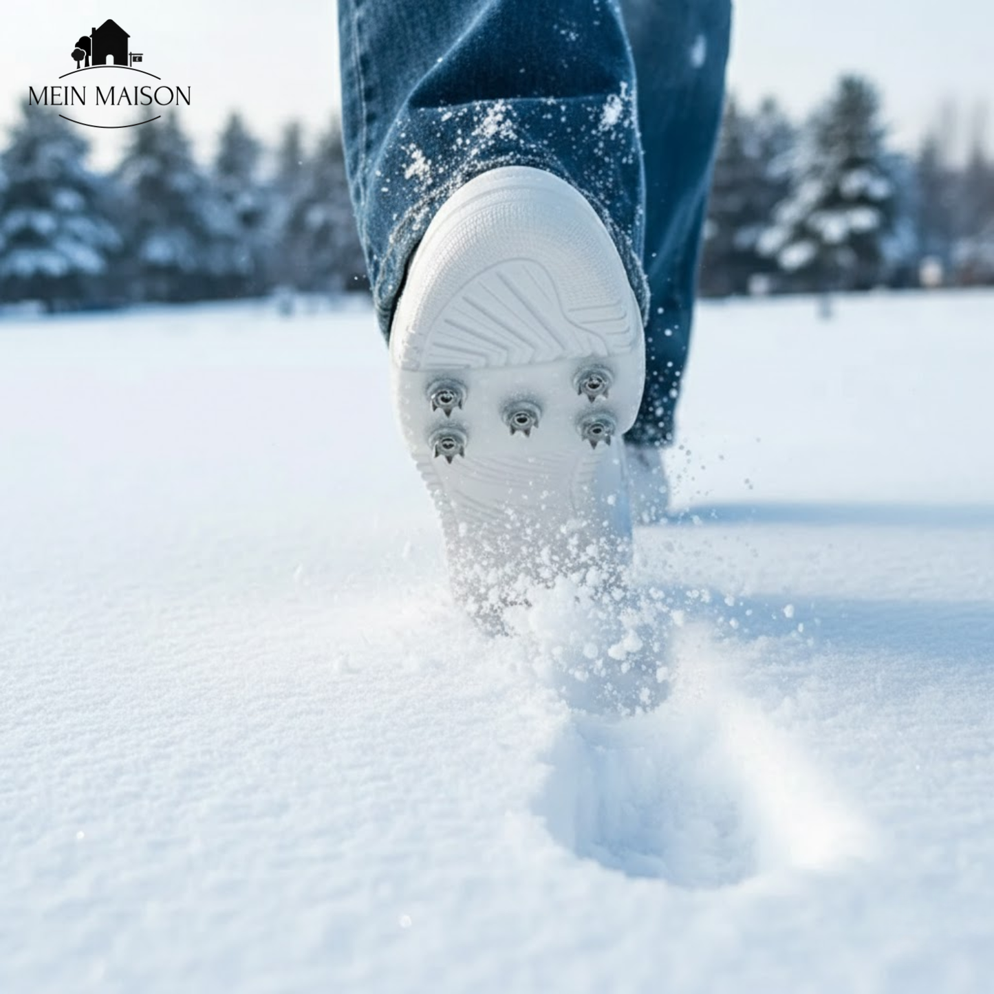 Anti-Slip Ice Grips Shoe Crampons for Winter Traction