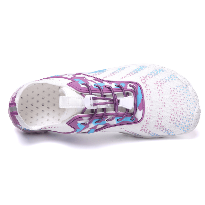 Zero-Drop Trail Running Shoes with Flexible Sole