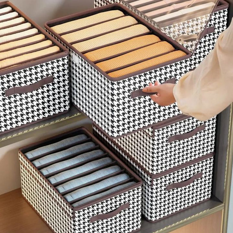 Clothing Drawer Organizer with Durable Handles