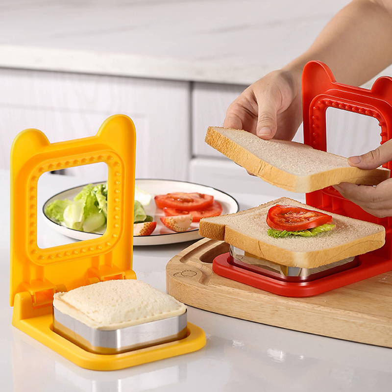 Stainless Steel Sandwich Cutter and Sealer for Kids