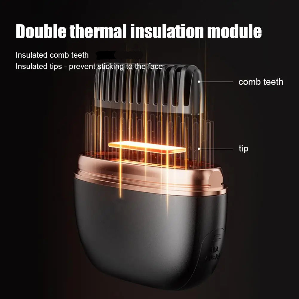 Cordless 2-in-1 Ceramic Hair Straightener and Curler