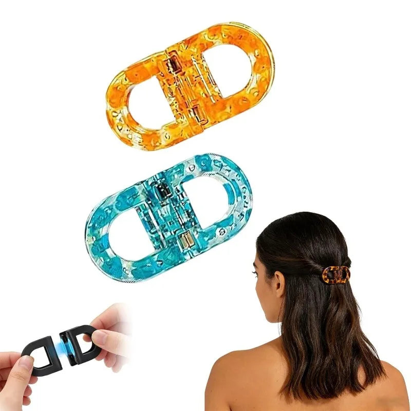 Heatless Magnetic Hair Curling Clip Set