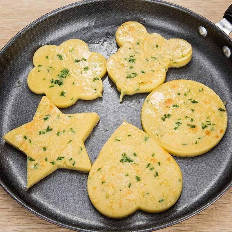 Stainless Steel Non-Stick Egg Frying Molds