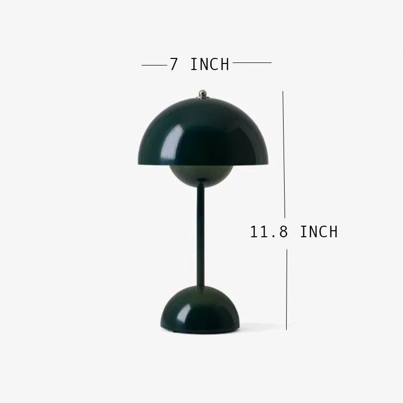 Mushroom Table Lamp - Cordless Modern LED Design