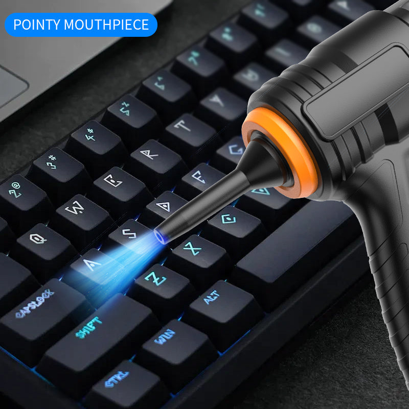 Portable Cordless Handheld Vacuum Cleaner with Strong Suction and Air Duster Function
