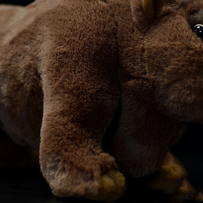 Elasmotherium Plush Toy - Soft Stuffed Prehistoric Rhinoceros