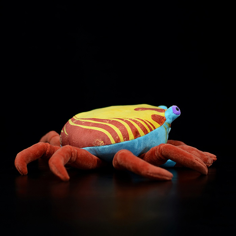 Red and Yellow Crab Plush Stuffed Toy